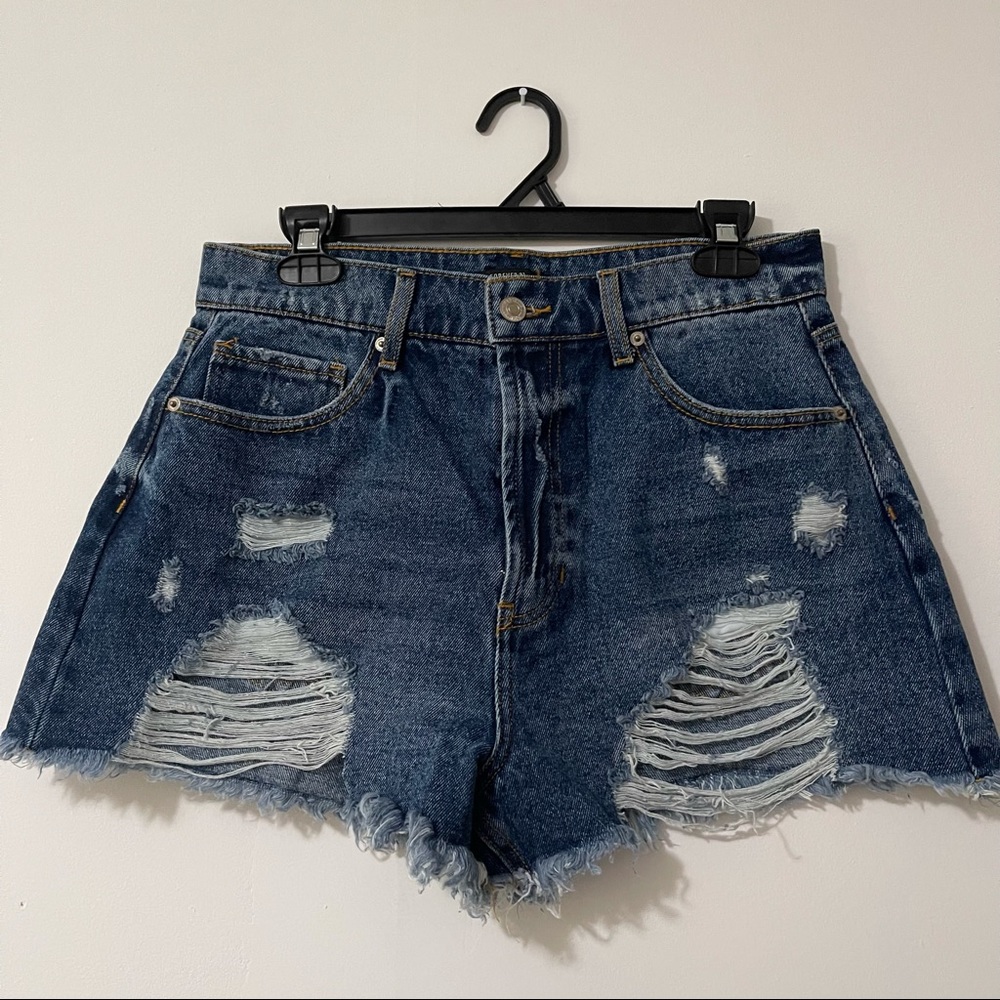 New. Forever 21 High Waisted Jean Shorts